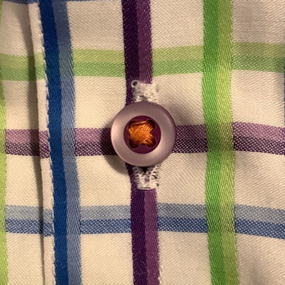 ROBERT GRAHAM WINDOWPANE CHECK SHIRT BRAND NEW WITHOUT TAGS - Picture 13 of 17